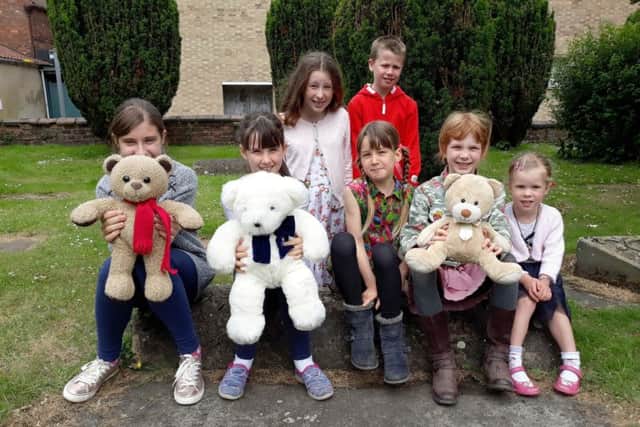 Adventurous Teddies and Lego People wanted to raise funds for Children in Need EMN-180625-164548001