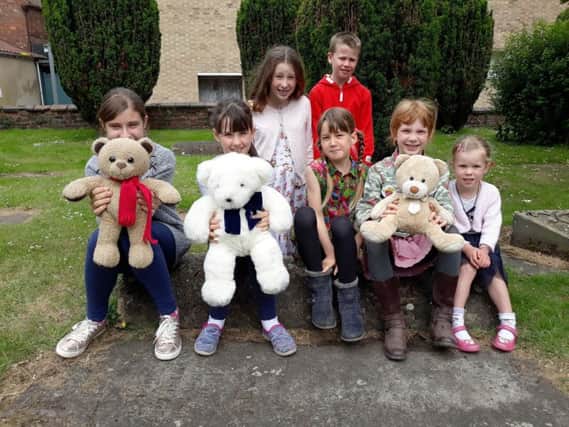 Adventurous Teddies and Lego People wanted to raise funds for Children in Need EMN-180625-164548001