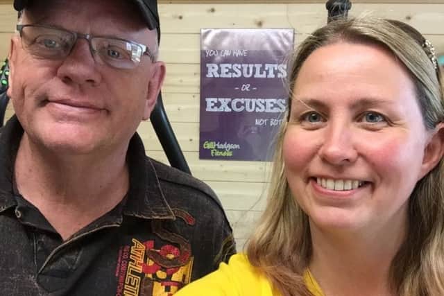 Phil Cantwell and Gill Hodgson.