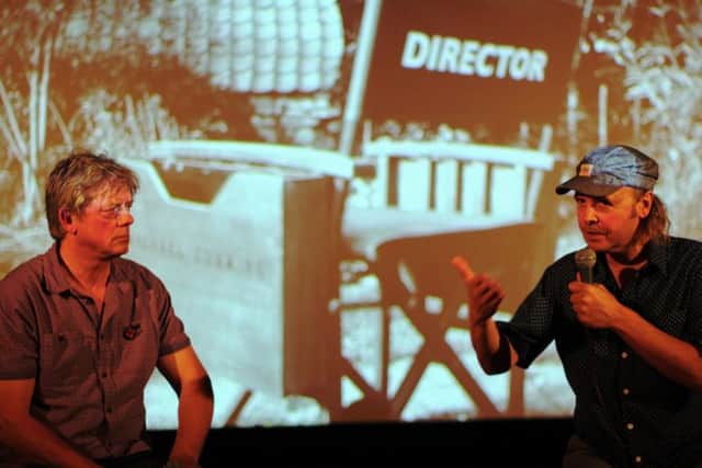 Graham Fellows and Michael Cumming held a Q&A after the film. Photo: Lynsey Allett (Zero Degrees Festival).