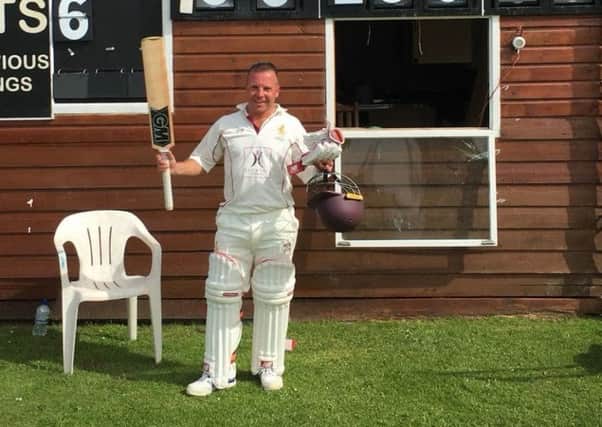 Third XI batsman Dean Wright hit his maiden century, reaching exactly 100 not out against Horncastle EMN-180625-152049002