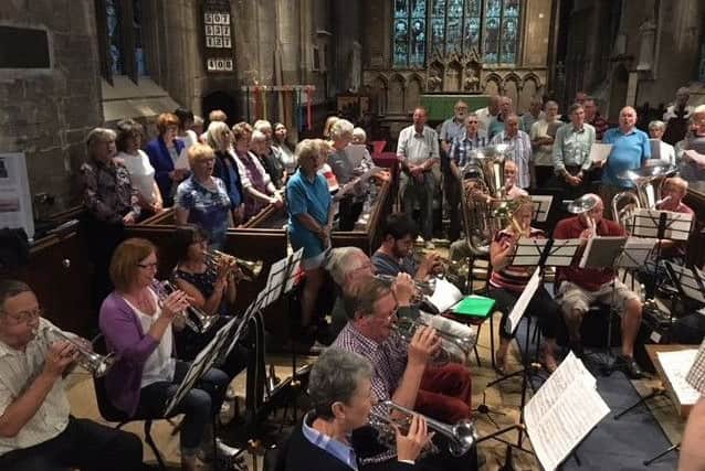 Heckington Singers and Swineshead Silver Band set to join forces. EMN-180630-132416001