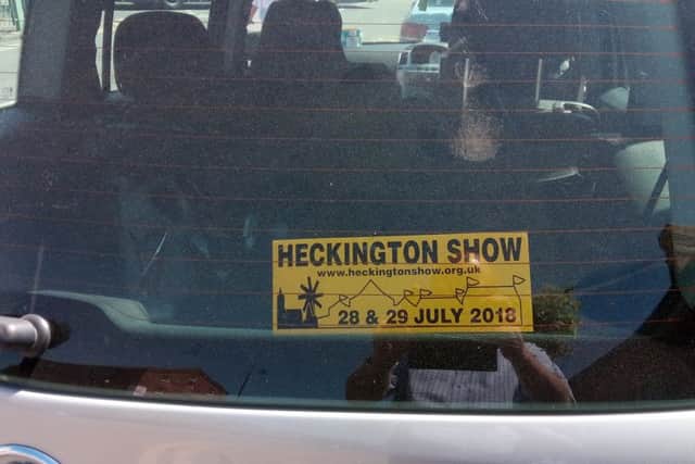 Pick up your Heckington Show 2018 car sticker from participating local outlets and be in with a chance of winning two show passes. EMN-180629-140853001