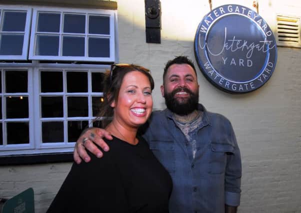 Ryan and Hollie Blankley open their new bar, Watergate Yard. EMN-180207-175911001