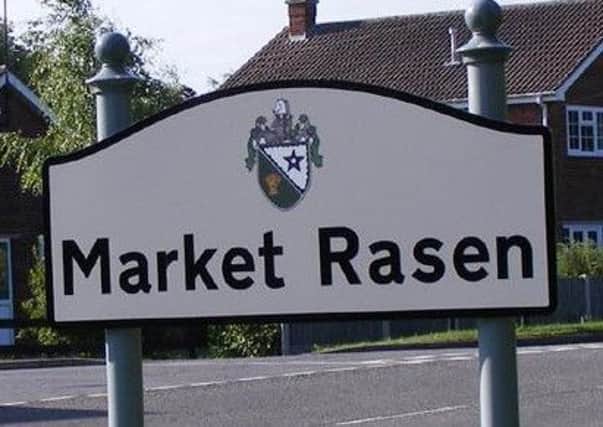 Market Rasen town sign EMN-180627-080217001
