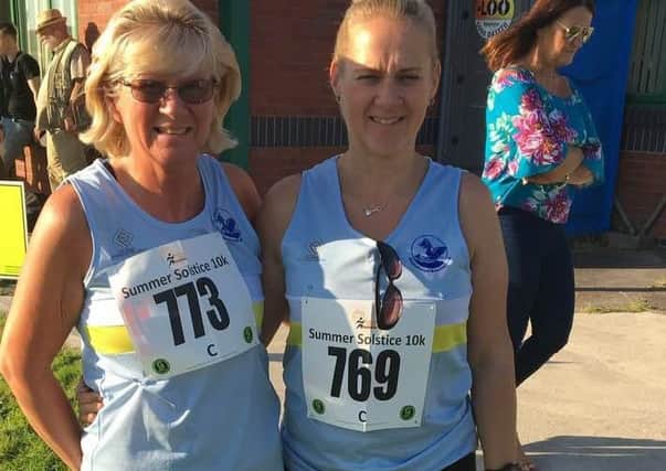 Debbie Jinks and Andrea Mettam returned once more to the summer solstice race EMN-180628-121507002