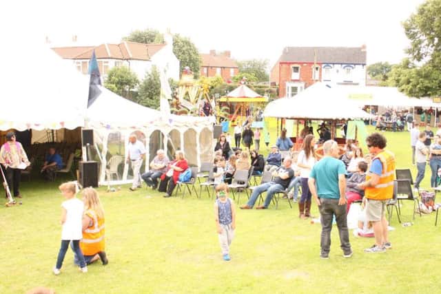 Some of the fun to be had in South Street Park at last years Caistor Goes... event