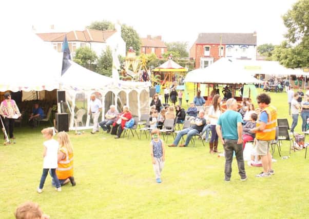 Some of the fun to be had in South Street Park at last years Caistor Goes... event