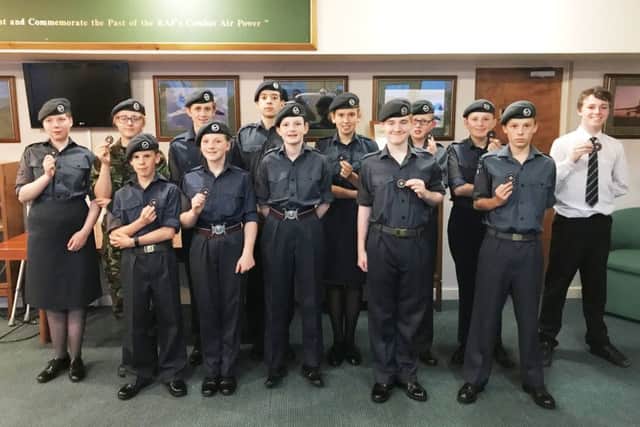Coningsby air cadets.