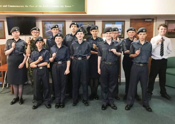 Coningsby air cadets.