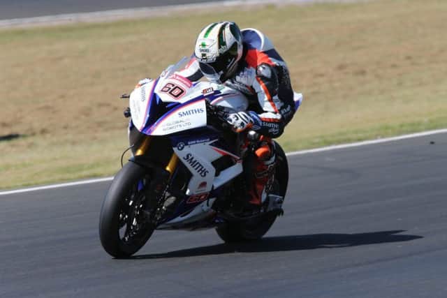 Hickman had to battle technical gremlins throughout the weekend at Knockhill EMN-180907-112236002