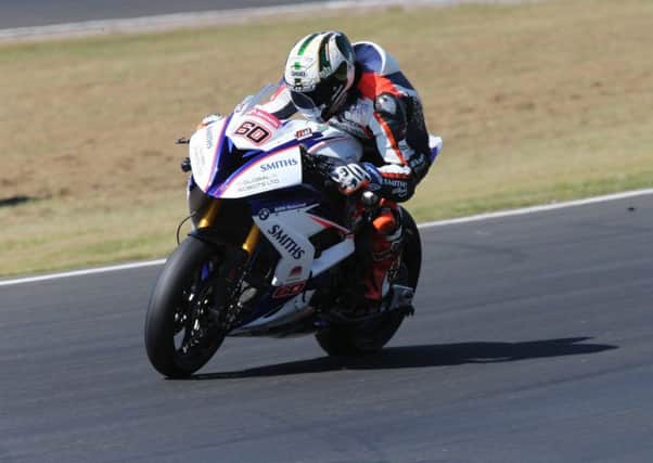 Hickman had to battle technical gremlins throughout the weekend at Knockhill EMN-180907-112236002
