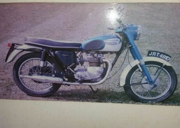 Have you seen this stolen motorbike?