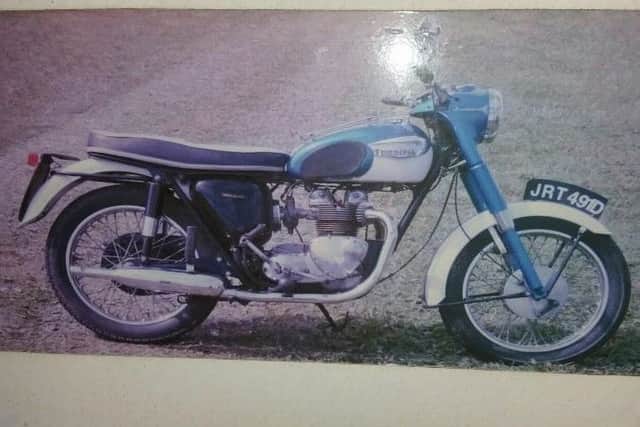 Have you seen this stolen motorbike?
