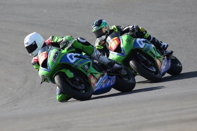 Milo Ward and Ben Luxton in action earlier this year. Photo: Dave Yeomans.