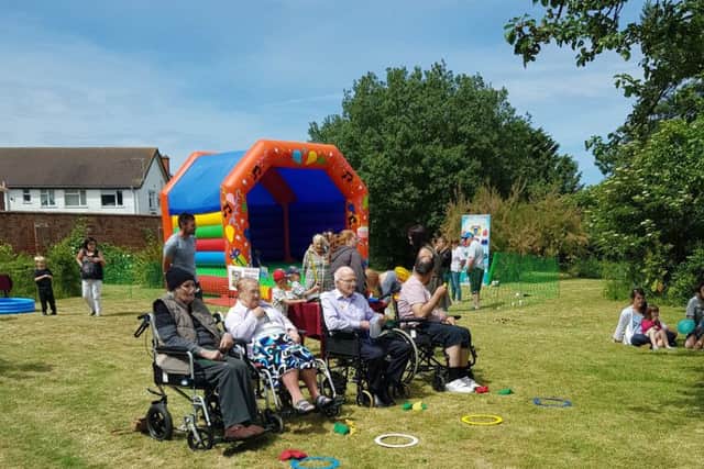 Sutton Lodge Residential Care Home in Sutton on Sea hosted a fun-filled sports day community event recently.