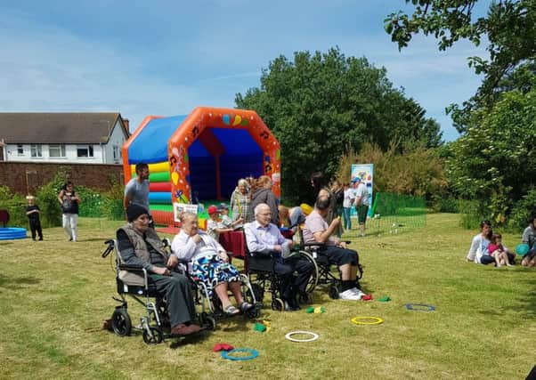 Sutton Lodge Residential Care Home in Sutton on Sea hosted a fun-filled sports  day community event recently.