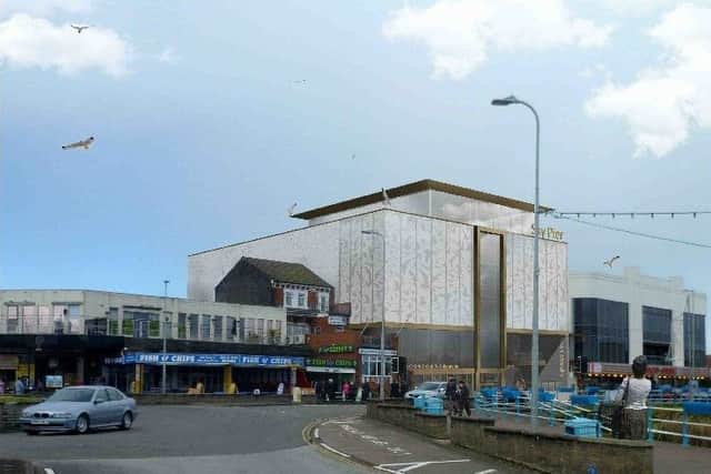 How the new Sky Pier will lokk: Photo: Neil Dowlman Architecture Limited