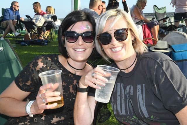 Sam Daley and Lyndsey Sykes, of Skegness, at The Lakes Festival 2017. Picture: David Dawson. EMN-180713-145425001