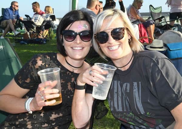 Sam Daley and Lyndsey Sykes, of Skegness, at The Lakes Festival 2017. Picture: David Dawson. EMN-180713-145425001