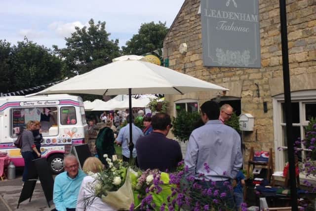 Last year's artisan market at Leadenham Teahouse. EMN-180717-142918001
