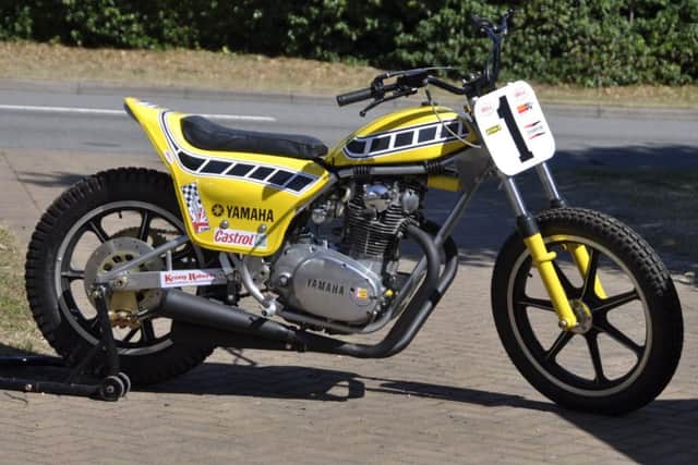 The Kenny Roberts replica machine. EMN-180713-130030001