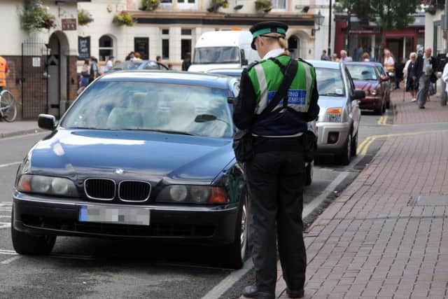 Traffic wardens would be welcome in two town streets. Picture: stock image.