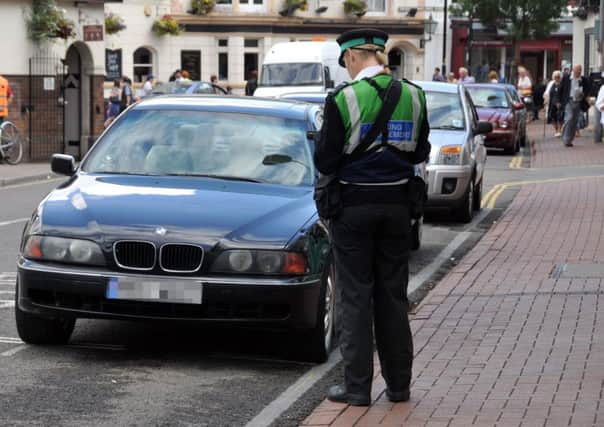 Traffic wardens would be welcome in two town streets. Picture: stock image.