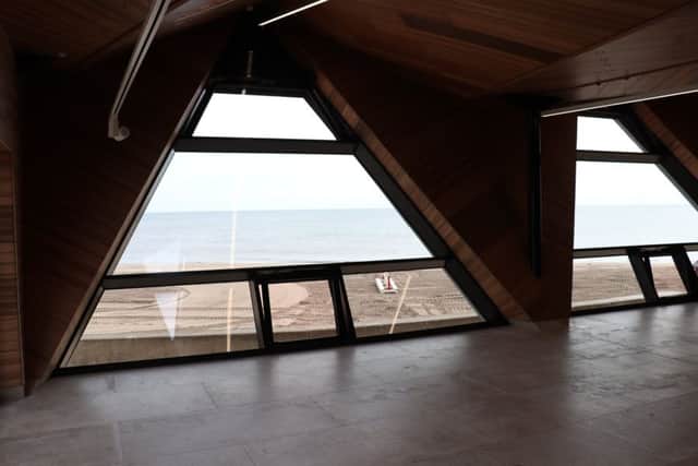 The brand new North Sea Observatory at Chapel St Leonards