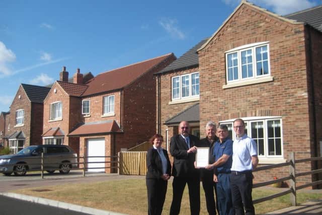 From left Jodi Wray, Phillip Westmorland and representatives from Land Development Lincs. EMN-180723-171642001