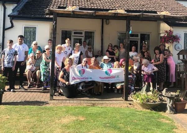 A BBQ held recently at Fotherby House in Louth was a big success.