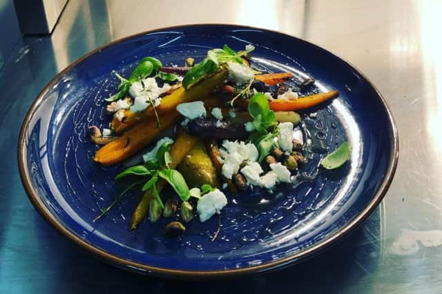 Just one of the delicious dinner dishes currently on the menu.