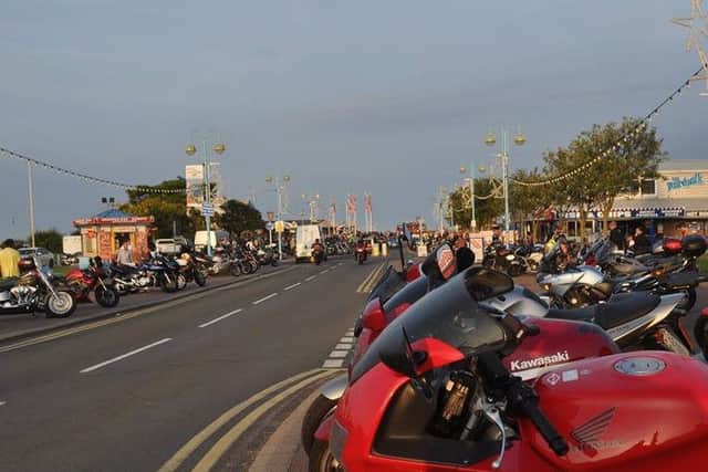 Bikers are still planning to come to Skegness tonight in spite of the official event being canelled at the last minute. ANL-180719-094834001
