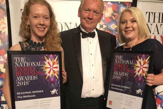 Pictured (from left) Rachel Tweedale, a director at The Elite Fish & Chip Company, Adrian Tweedale, also a director, and Lauren Tweedale, who is also involved in the day-to-day running of the business.