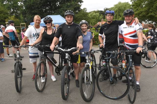 Darren Farnsworth, Melanie Farnsworth, Aron Burton, Jessica Burton, Steven major, and Bren Massey.