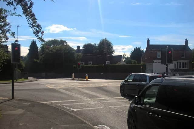 Junction of West Street and  A158
