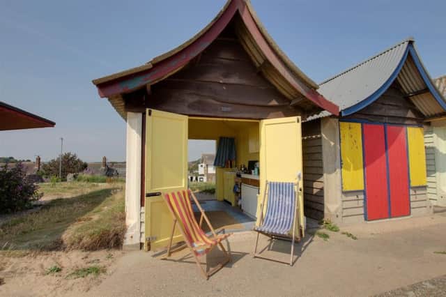South Promenade beach chalet at Mablethorpe
