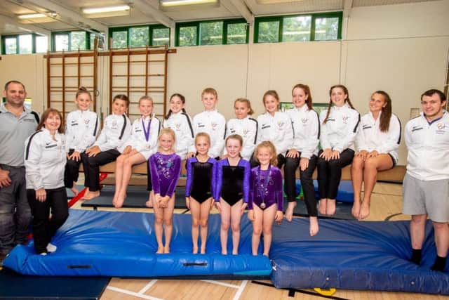 Banovallum Gym Club members. Photo: John Aron.