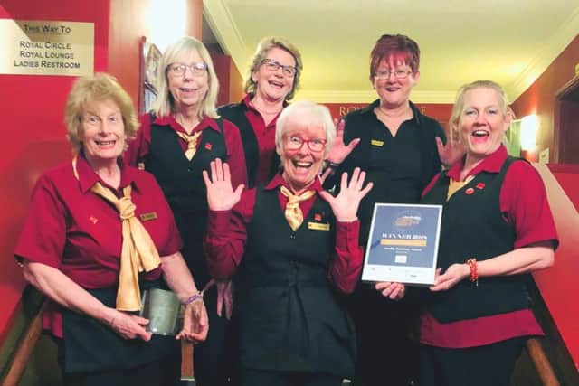 Some of the volunteers who have been thanked for dedicating their time to the theatre