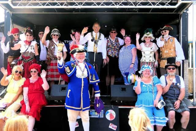 A snap from The Beach Hut Festival in Sutton on Sea. Photo credit: Mablethorpe Photo Album.