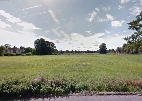 The site for the Market Rasen Leisure Centre.