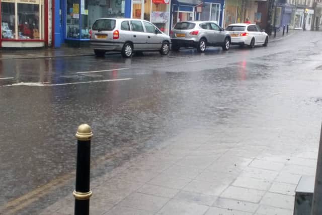 Flooding in Horncastle. Picture: John Fieldhouse