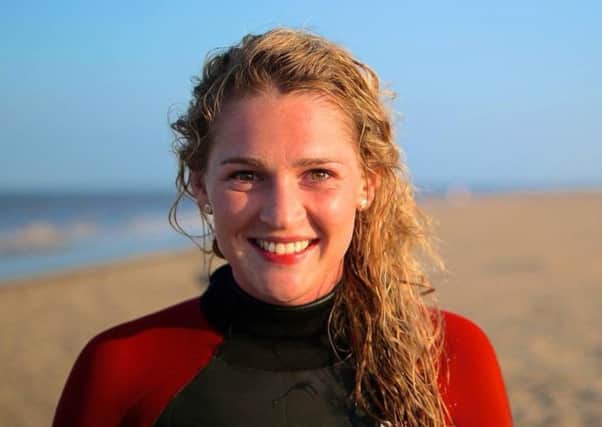 RNLI lifeguard, Laura Horsley.