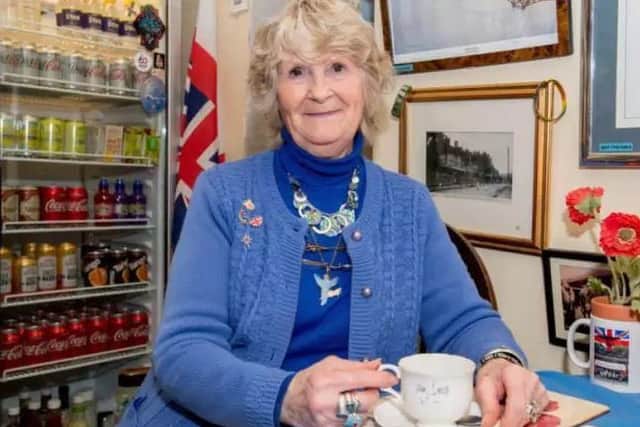 Janet Hunt in her tearoom in Woodhall Spa. EMN-180730-113943001