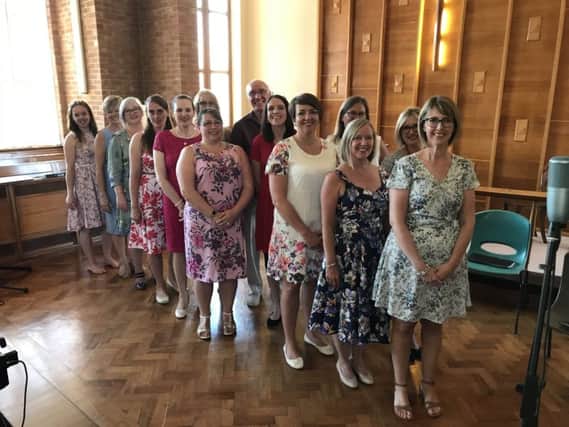 Coningsby Milittary Wives Choir entertained at Horncastle Methodist Church EMN-180208-234503001