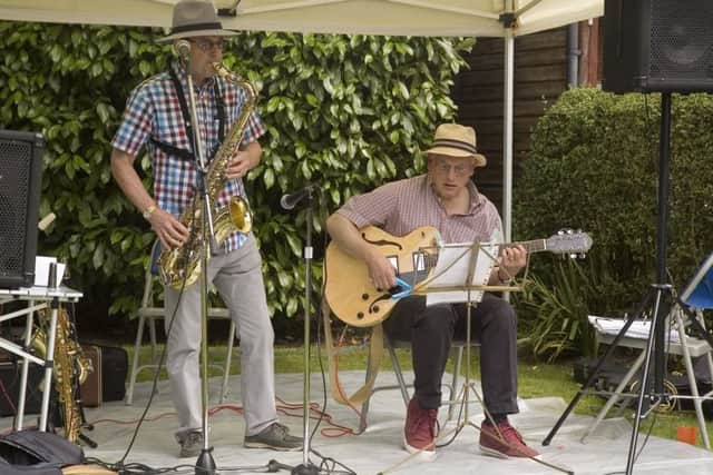Trad Jazz with Colin & Gerry at last years event EMN-180730-092855001