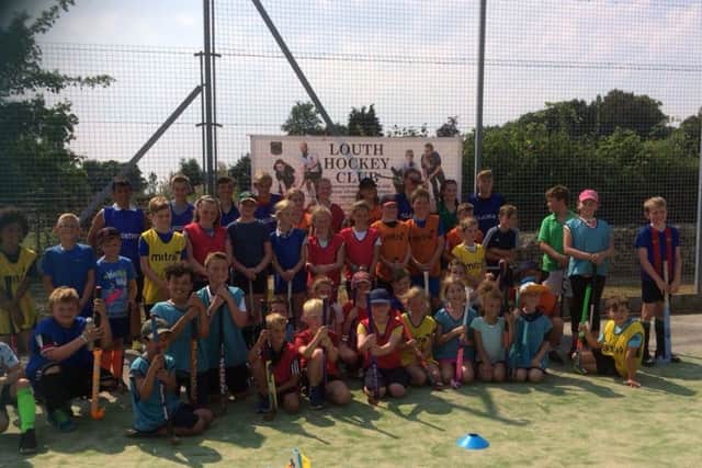Young fans gather at Louth Hockey Club's fundraising Junior World Cup EMN-180208-124242002