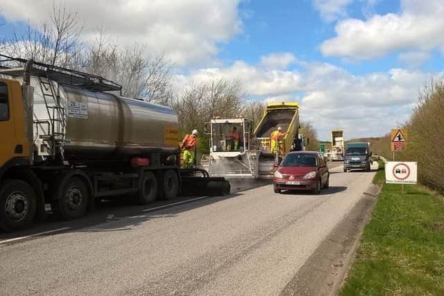 Road surface dressing works will take place in the Horncastle area next week. EMN-180308-102552001