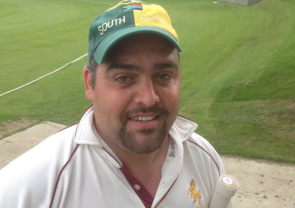 Reggie Koen took five wickets and hit a quick 50 in the chase EMN-180608-125650002