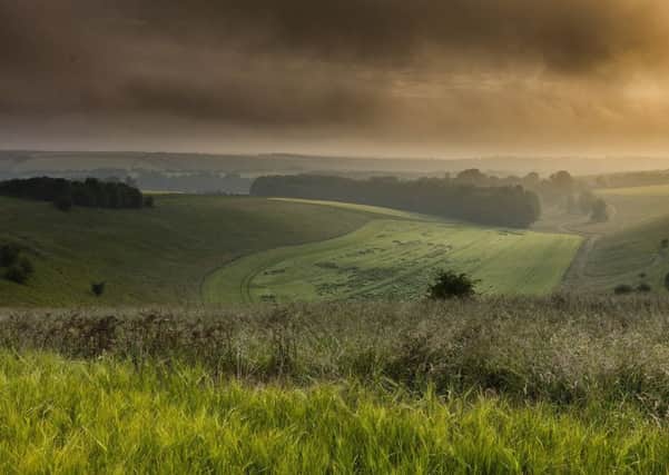 A snapshot of the Lincolnshire Wolds.